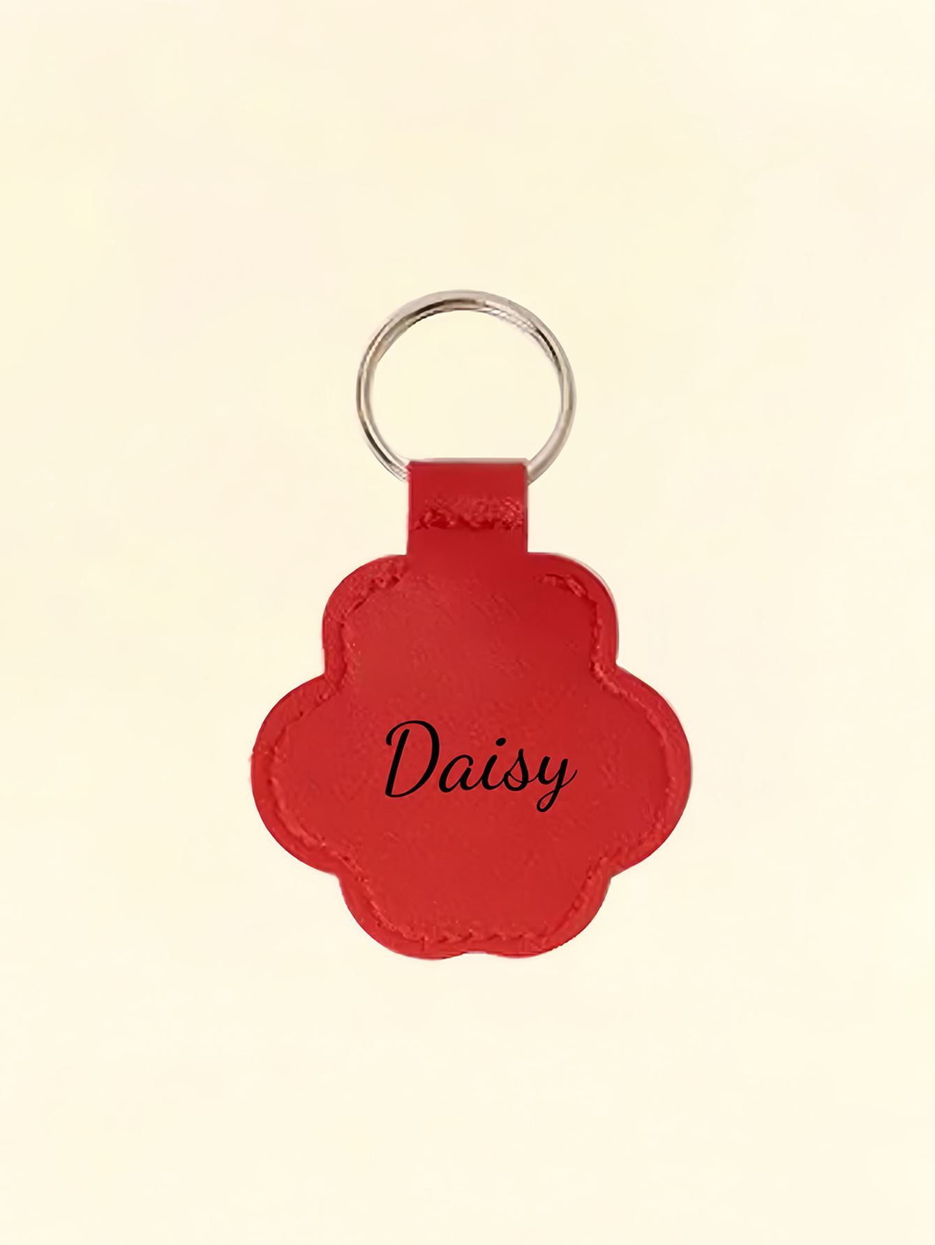 Custom PU Leather Pet Hair Keychain Keepsake Cat and Dog Hair Keychain Memorial Pet Hair Capsule Keychain Souvenir